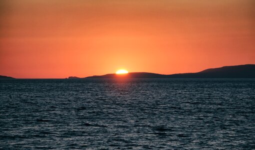 Sky landscape sea