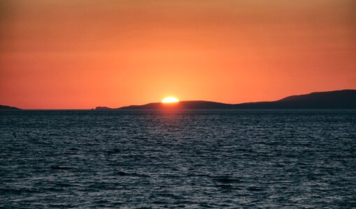 Sky landscape sea photo