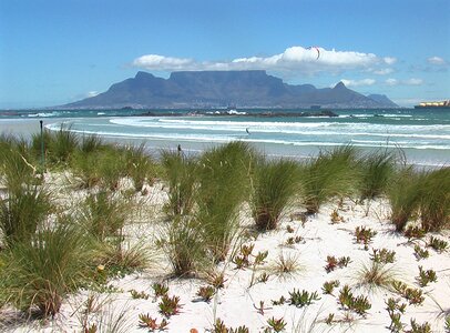 Cape town table mountain south africa photo