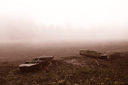 Dried up barren extinct