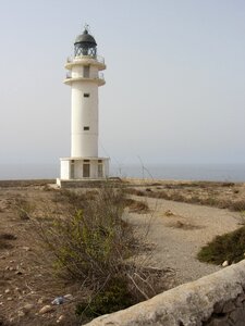 Lighthouse formentera balearic islands photo