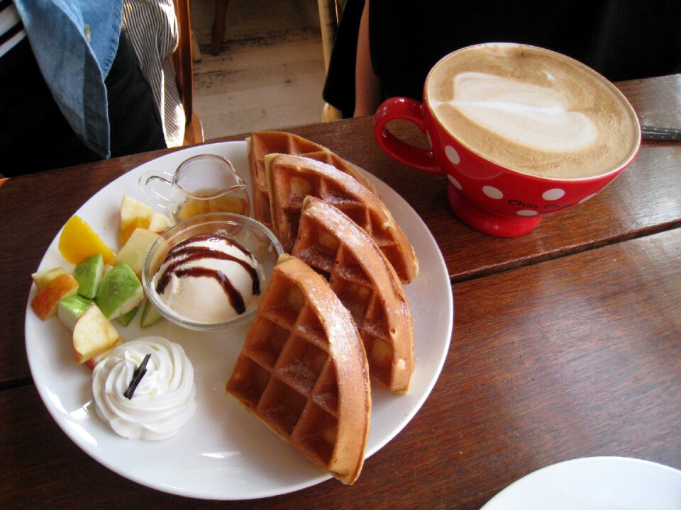 Coffee hall iron convenient 餅