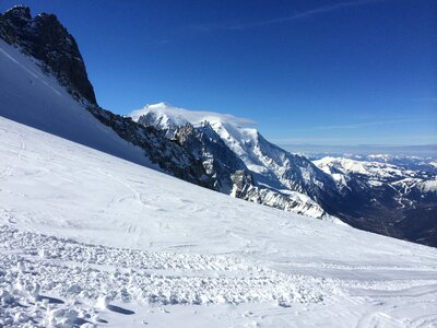 Alps snow winter