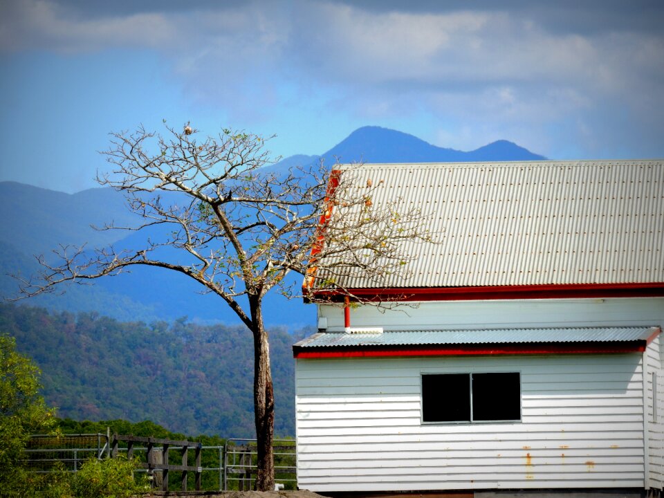 Scenic beautiful landscape building