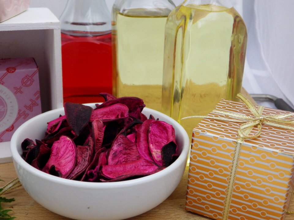 Rose gift still life