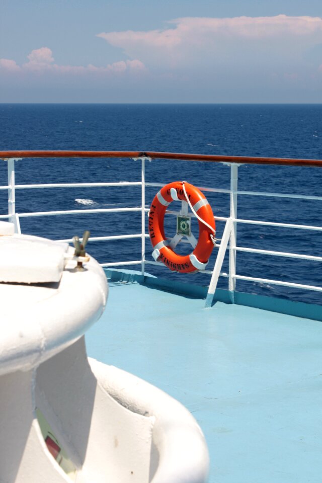 Lifebelt ship water