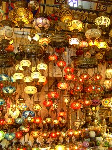 Istanbul lamps grand bazaar