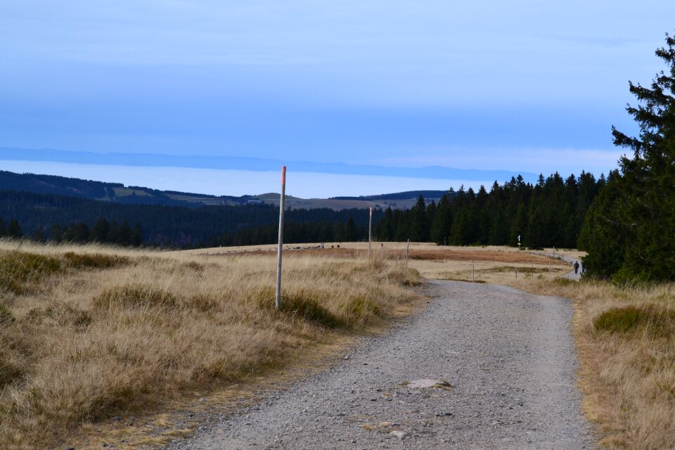 Panorama view horizon