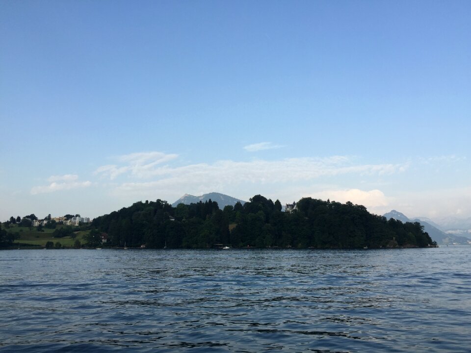 Sky lake lucerne region clear sky