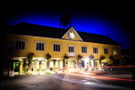 Long exposure town hall