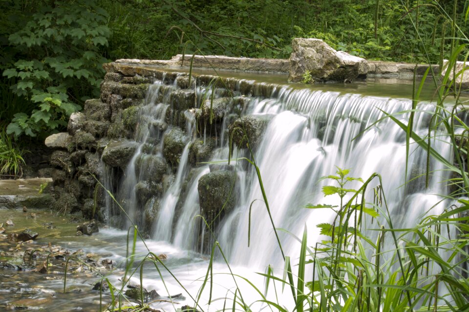 Stream nature landscape