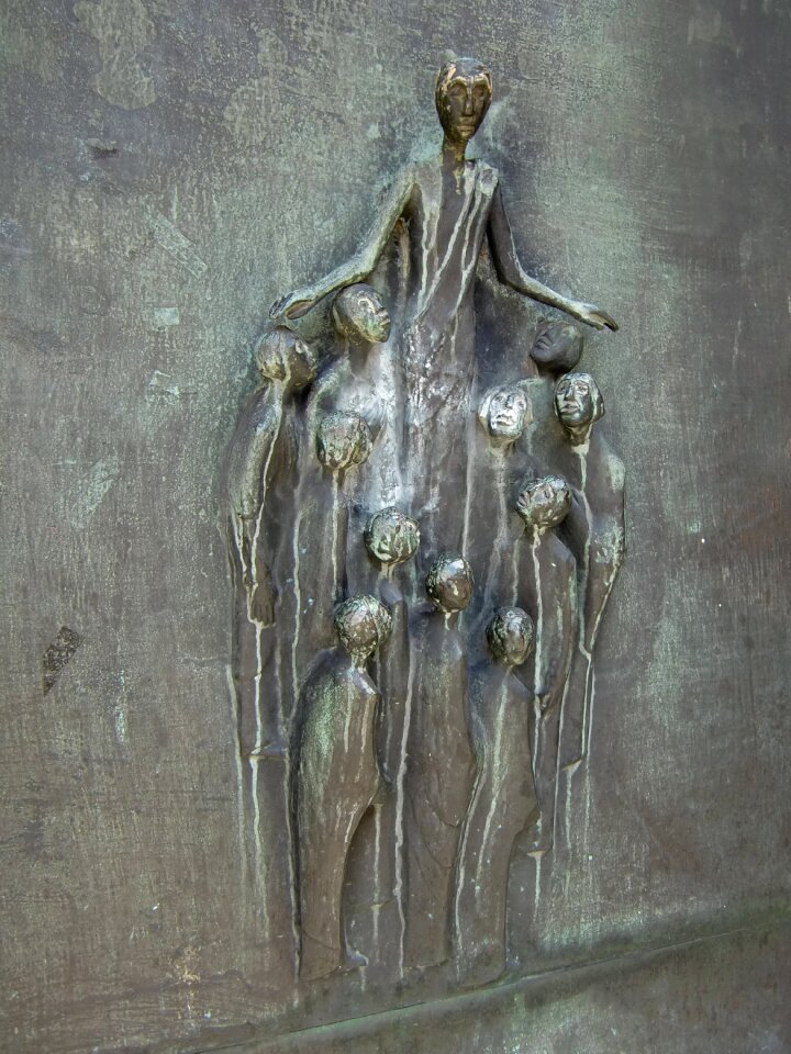 Relief art jesus