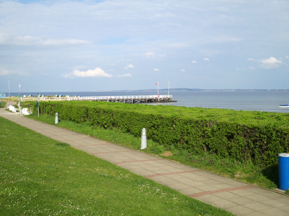 Baltic sea beach hohwacht