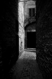 Historical centre light shadow