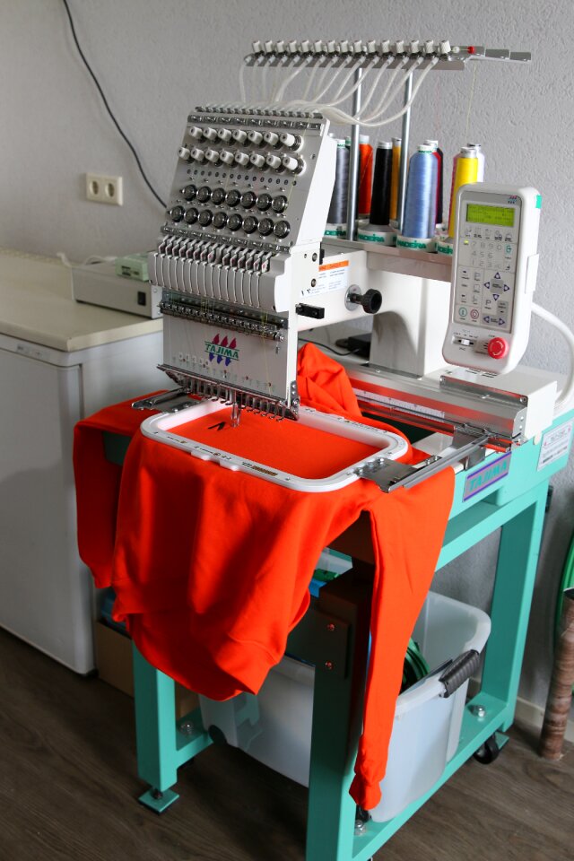 Embroidery photo sweater