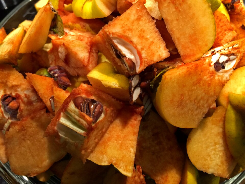 Pieces fruit autumn