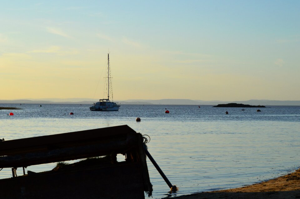 Cruise nautical landscape