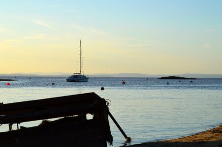 Cruise nautical landscape
