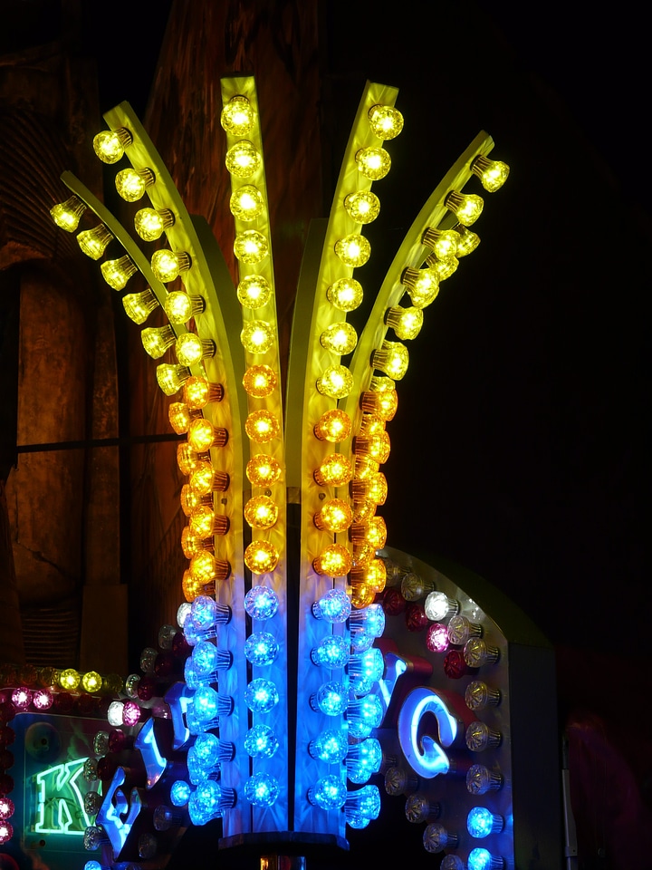 Lichterkette colorful color