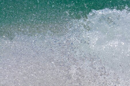 Sandy beach cape verde wave