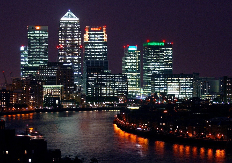 Night lights city lights