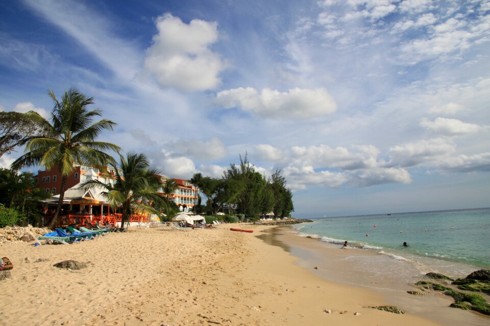 Barbados beach sun