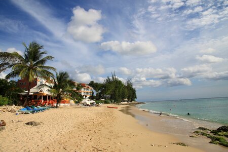 Barbados beach sun