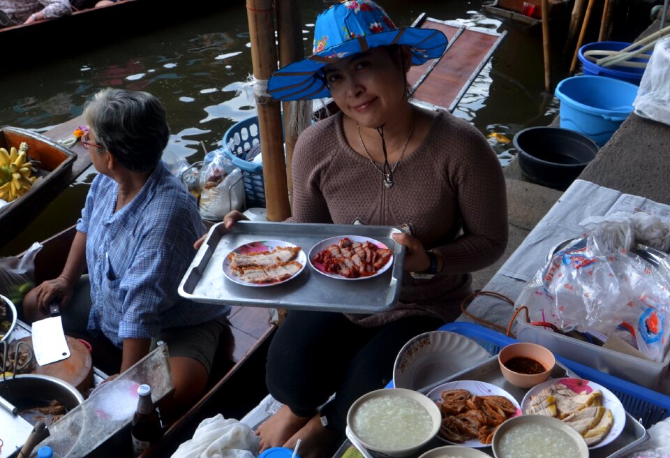 Lady woman food photo