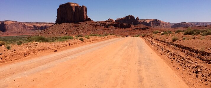 Monument road trip highway