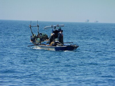 Fishing boat water boat