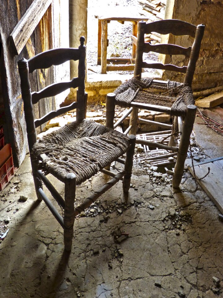 Abandoned ruin bed and breakfast