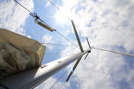 Sailing vessel yacht sea photo