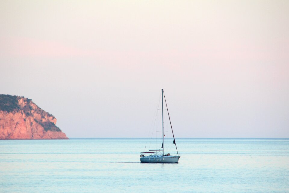 Sailing vessel yacht sea