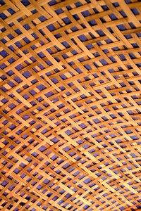 Wattle roof boat