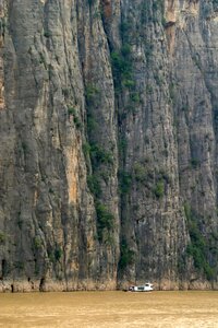 Rock water landscape photo