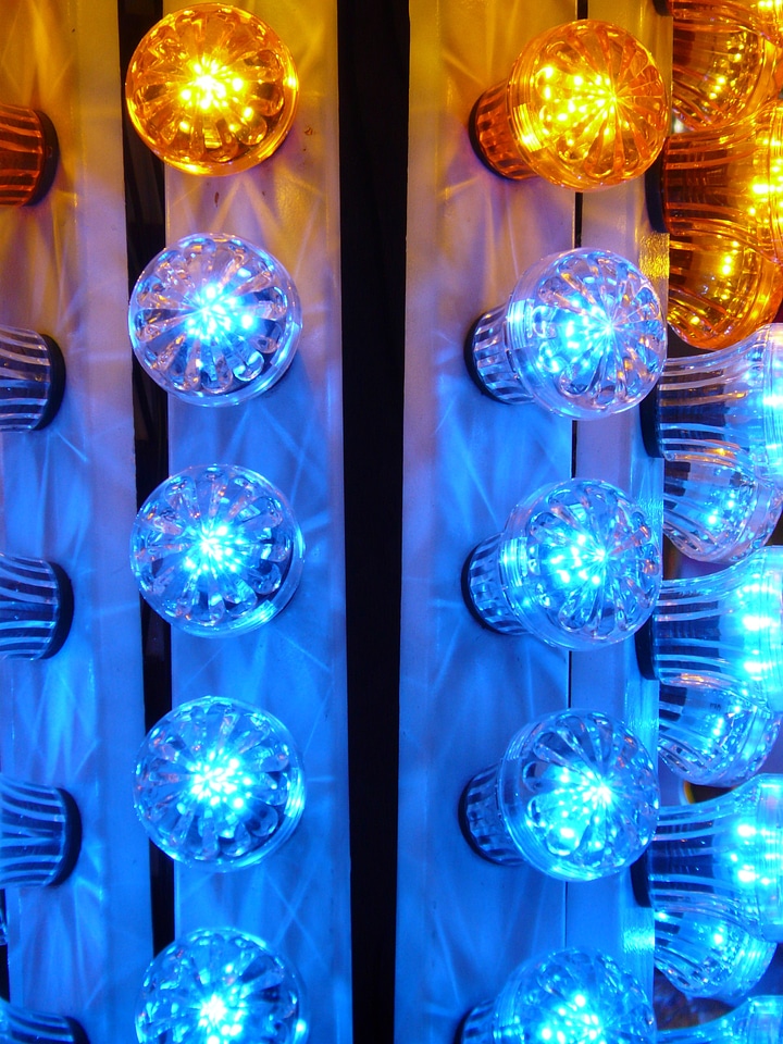 Lichterkette colorful color