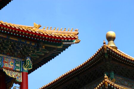 Forbidden city architecture beijing