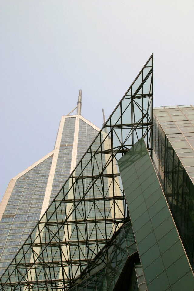 Modern architecture building