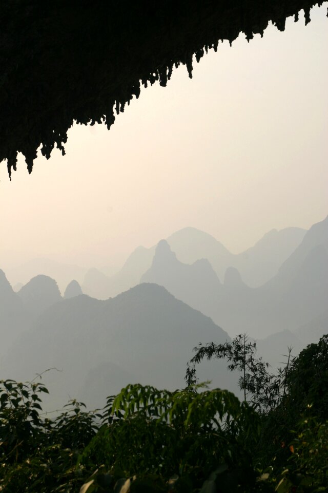 Fog smog landscapes