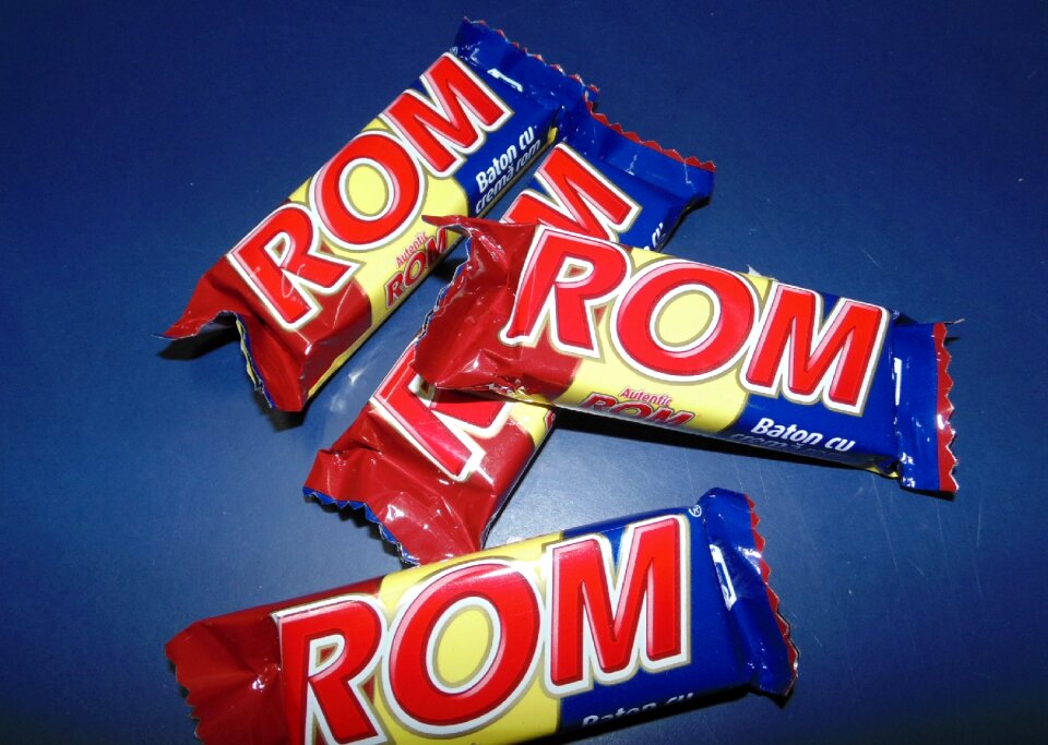 Romania blue chocolate