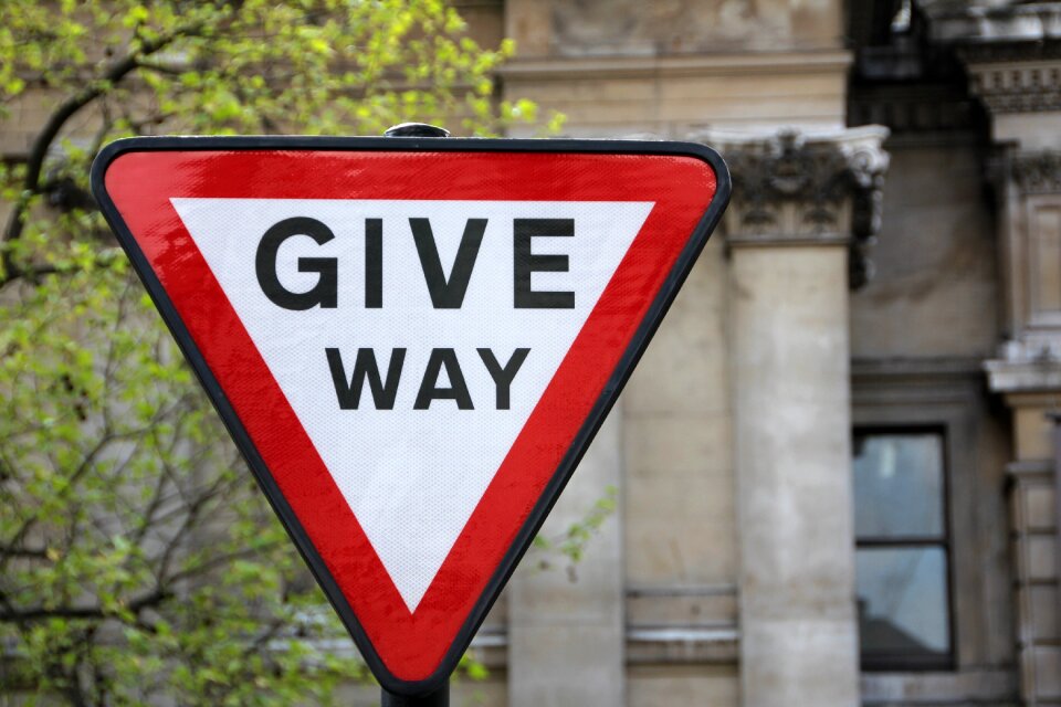 Traffic sign warning gift