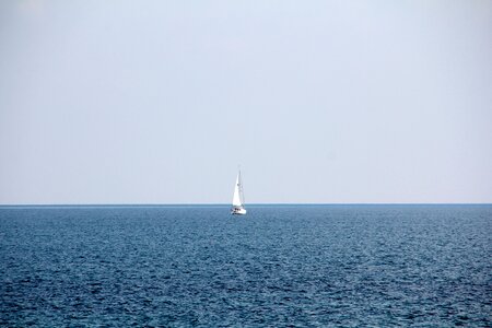 Sailing vessel yacht sea photo