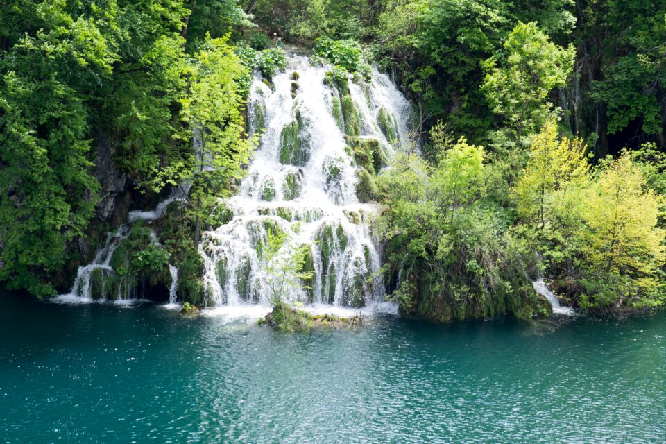 Water croatia background
