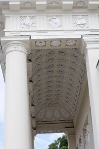 Facade historic center architecture