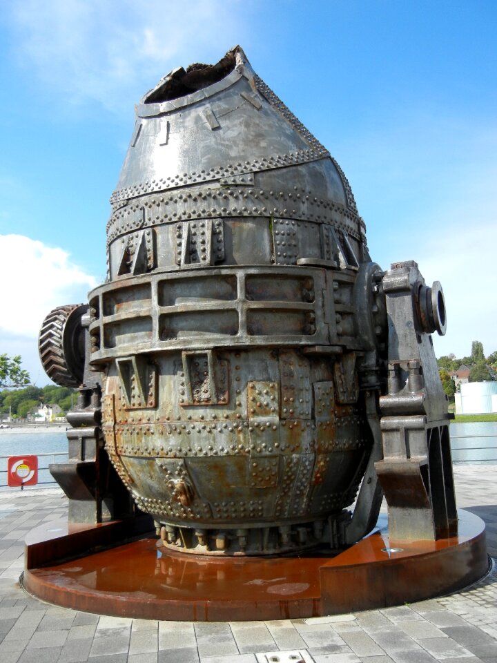 Blast furnace ruhr area industry