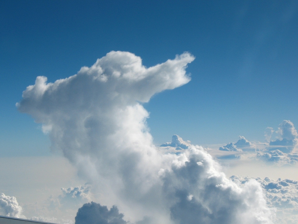 Blue atmosphere meteorology
