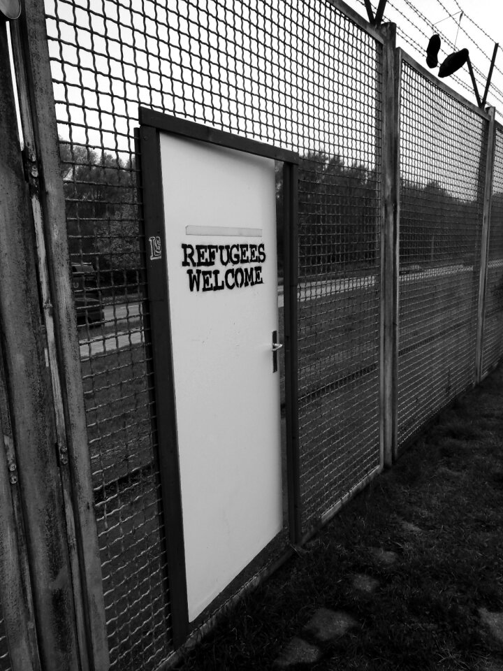 Hamburg fence door