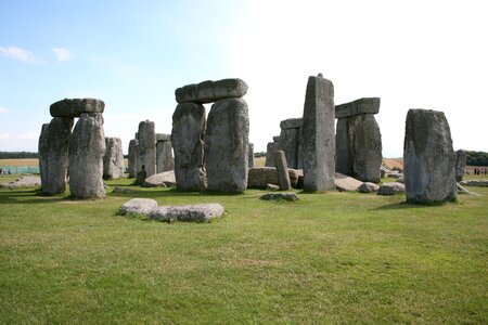 Stonehenge stone circle landscape photo
