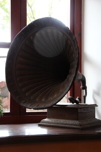 Record music needle photo