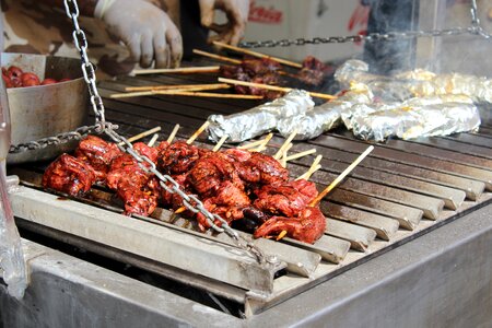 Meat food street food photo